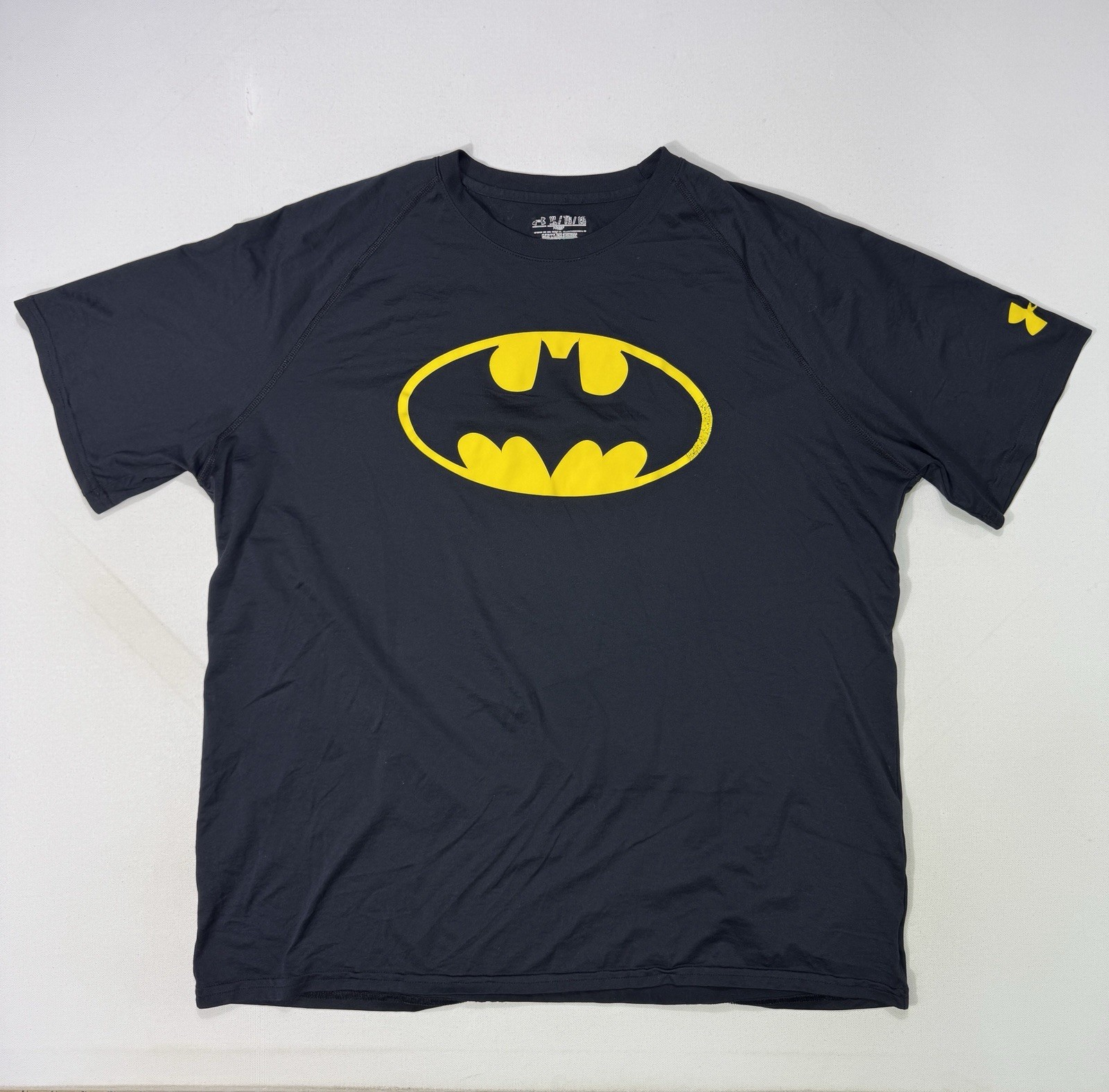 Under Armour DC Comics Batman Loose Fit Short Sleeve Shirt Men's XL Performance gallery