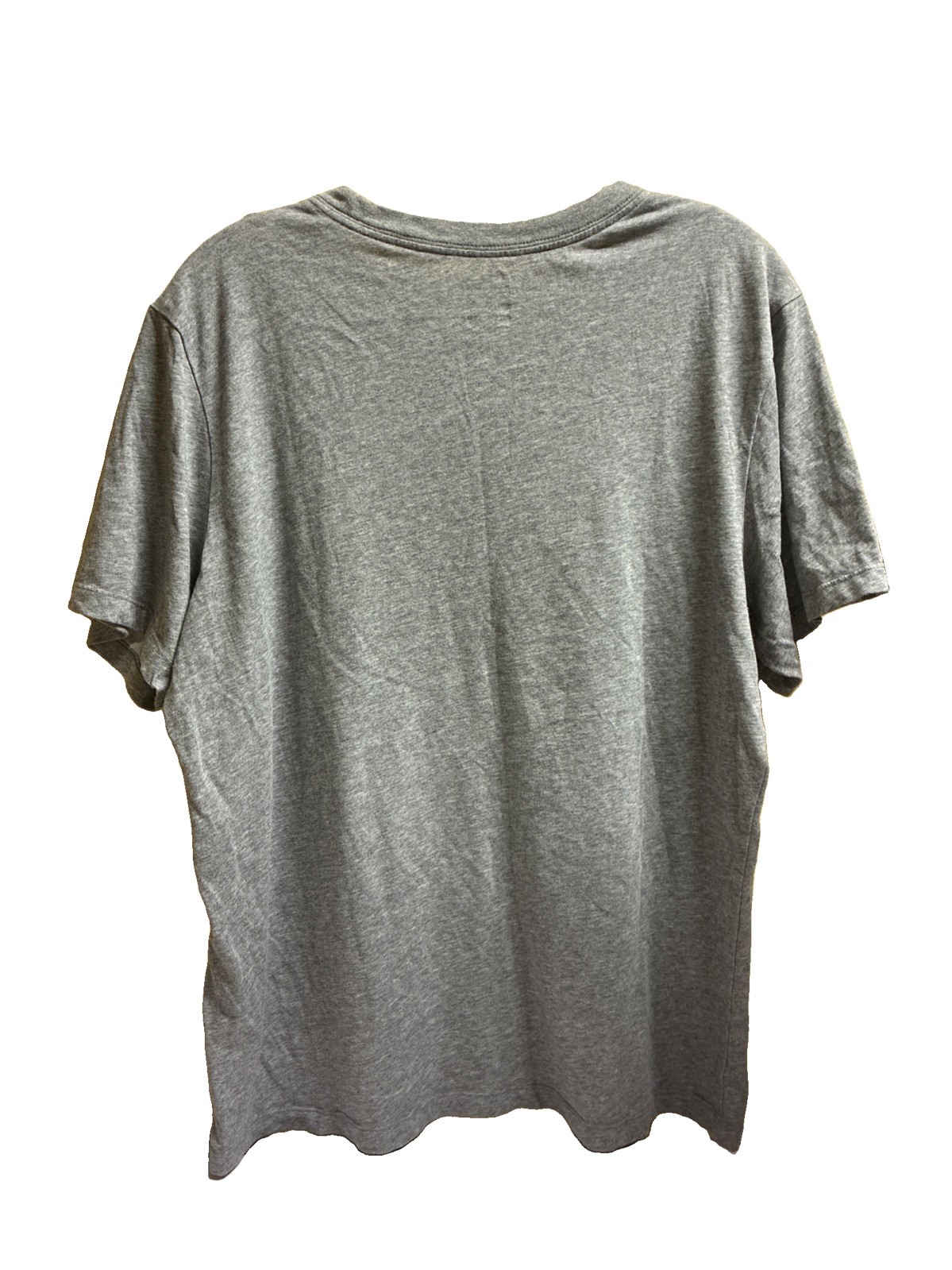 Nike Dri Fit Short Sleeve Grey Tshirt With Blue Brushstrokes And White MLB Logo gallery