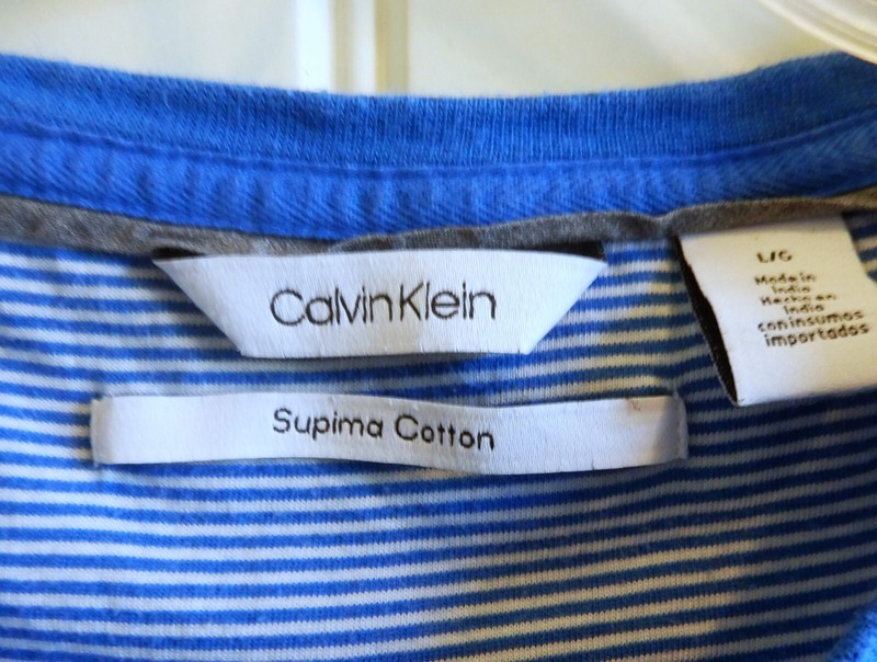 CK Calvin Klein Men's Supima Cotton Short Sleeve T-Shirt SZ L EXCELLENT gallery