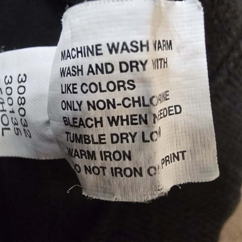 Gap Men's Large, Black, Heavyweight Rib Knit Cotton Baselayer gallery