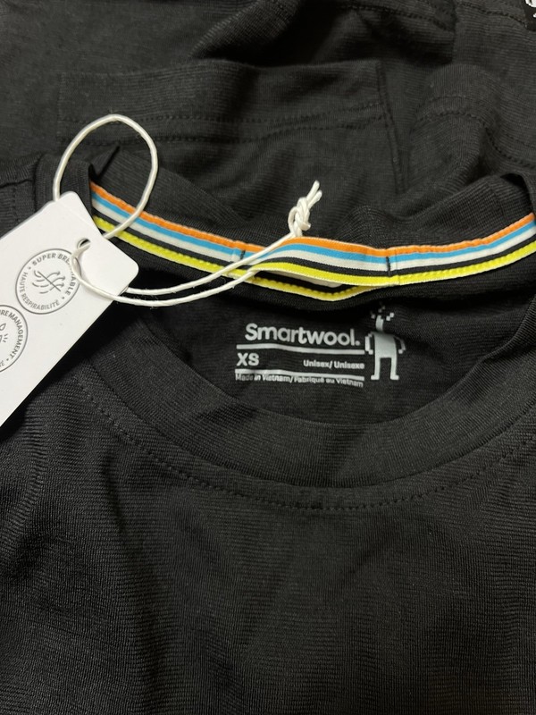 Smartwool OUTDOOR PATCH GRAPHIC Size XS Unisex Black gallery