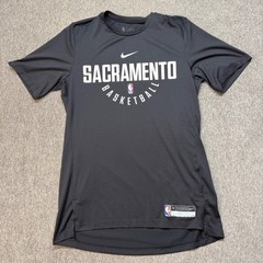 Nike Sacramento Kings NBA Basketball Dri-FIT Training Shirt Mens Medium Black