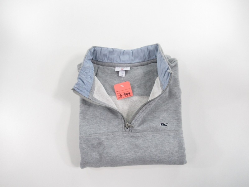 Vineyard Vines for TARGET Men's 1/4 Zip Pullover Sweatshirt Size XXL #A944 gallery