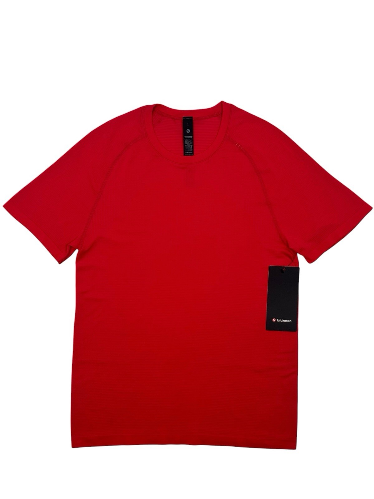 Lululemon Metal Vent Tech Short Sleeve Shirt Red Glow Men’s Size Small NWT gallery