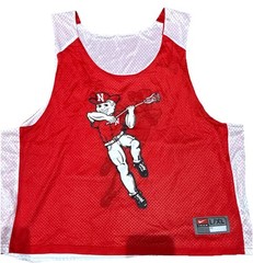 Nike Team Reversible Mesh Tank Jersey Red/White Baseball Graphic Logo Men L/XL