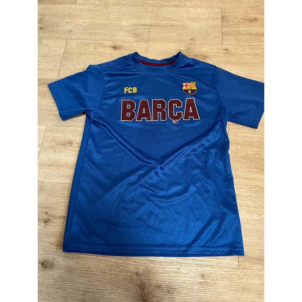 FC Barcelona Barca Official Merchandise Soccer Training Jersey Blue Mens Medium