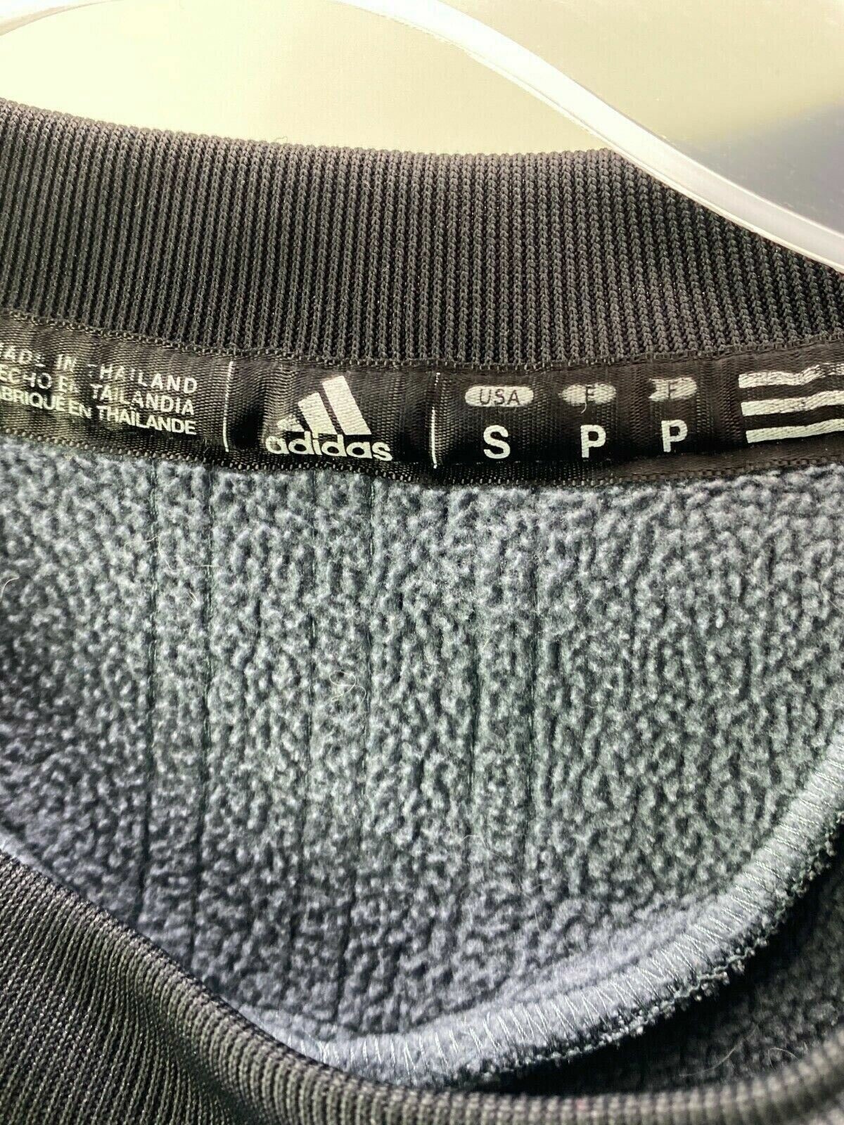 Adidas Men’s Size Small Climawarm Logo Gray Black Long Sleeve Sweater gallery