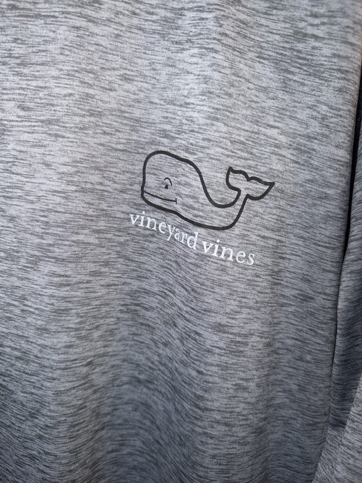 Vineyard Vines Long Sleeve Performance Fishing Shirt Harbor Men’s M Gray Active gallery