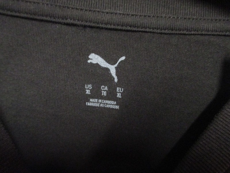 PUMA (TECH) MENS X WASHED BOXY LONG SLV LAYERED TOP NWT (XL) NWT BLACK & WHITE $ gallery