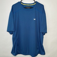 Xenith Athletic Tee T Shirt Men Size XXL 2XL Blue Lyocell Blend Short Sleeve Gym