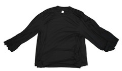 Sport-Tek Mens Large Moisture Wicking Black Long Sleeve Shirts Lot of 6