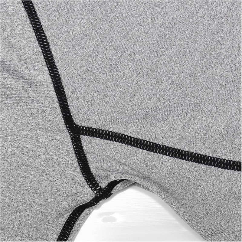 Men Compression Shirt Long Sleeve Gym Running Fitness Base Layer Sports Top gallery