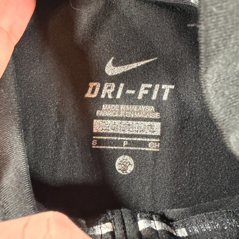 Nike Element Dri Fit Half Zip Running Top Mens Small Black Solid Pullover 683485 gallery