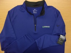 Nike Golf Dri-Fit Stretch 1/2 Zip Cover Up Pullover Mens XL ~NWT~