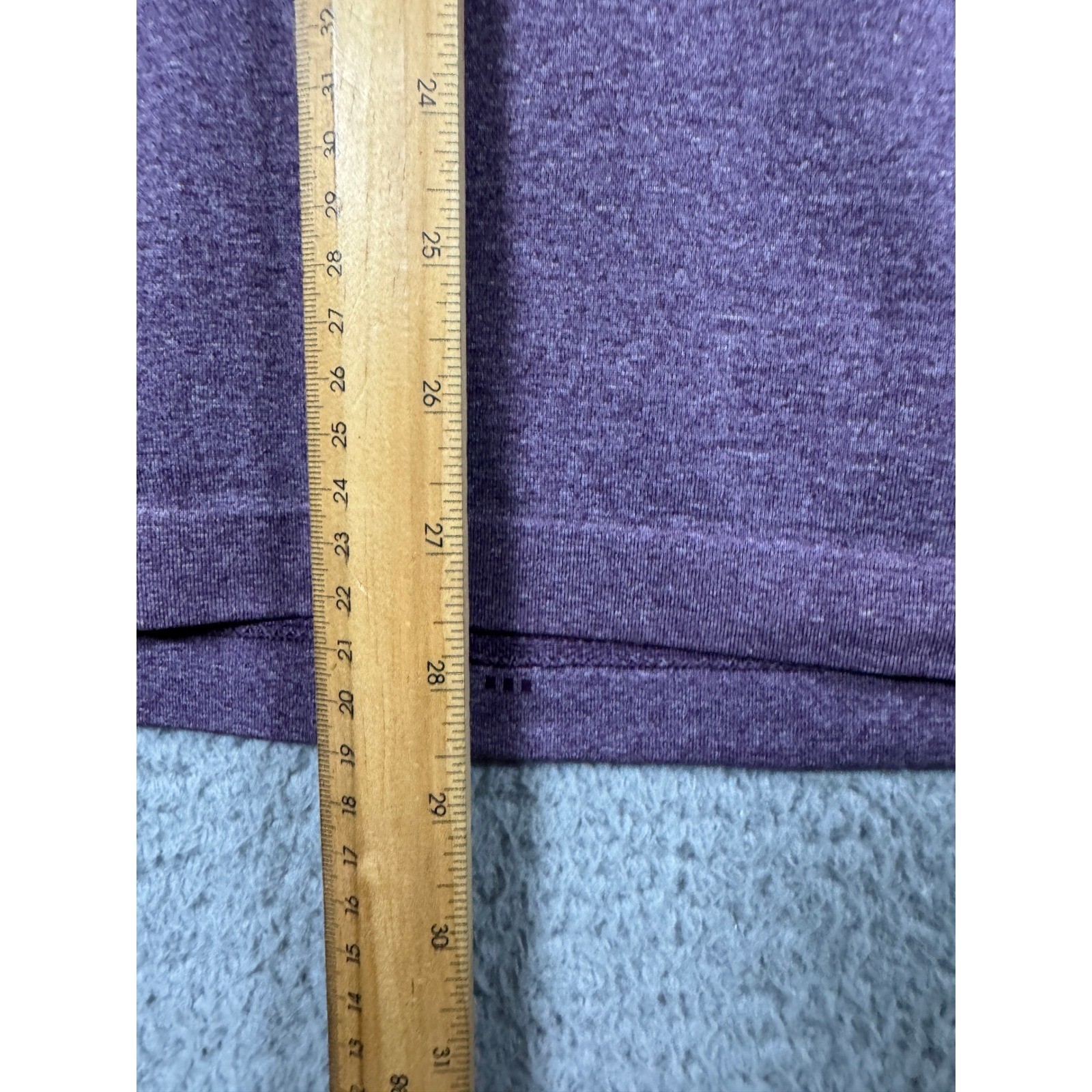 Lululemon Mens Metal Vent Tech Short Sleeve Shirt Purple Lime Green Size M gallery