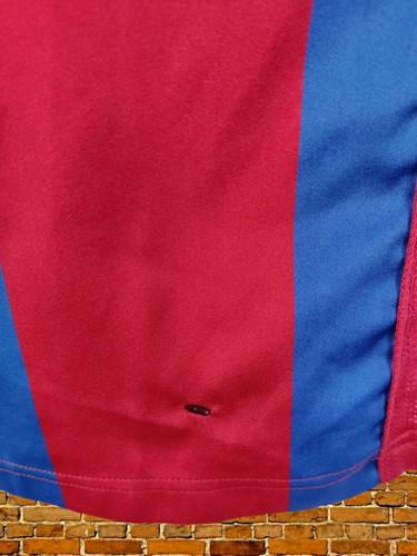 NIKE FC BARCELONA 90 FOOTBALL SOCCER VINTAGE HOME JERSEY SHIRT SIZE SMALL 36/38 gallery