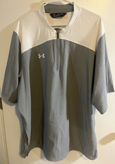 Under Armour Short Sleeve Three Quarter Zip Pull Over – Loose Fit – XXL
