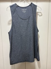 Bearbottom Pace Tank Top Running Blue Mens Size Medium