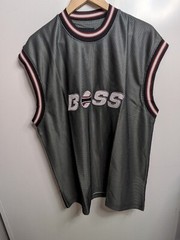 BOSS NWT Basketball Shirt By IG Design Sleeveless Size Large