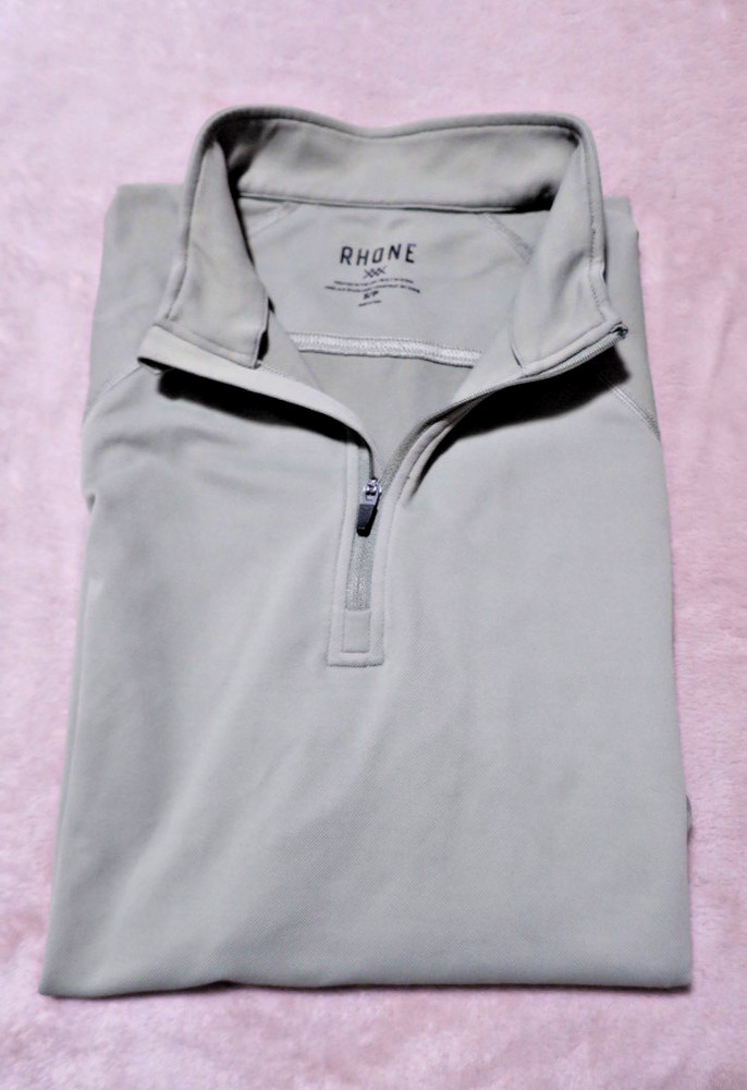 Rhone Session 1/4 Zip Pullover Mens Size S Performance Activewear 100895
