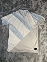 Adidas Equipment Jersey Retro Polo Shirt Multicolor Polyester Mens Size L ig93