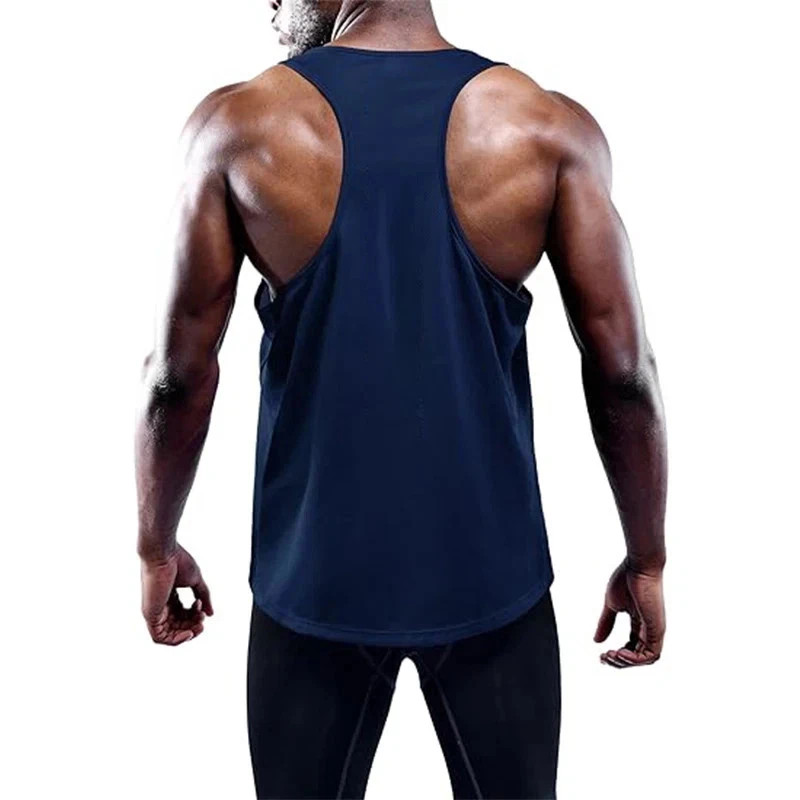 Running Tank Top Men Summer Sport Gym Vest Quick Dry Training Tanktop Workout gallery