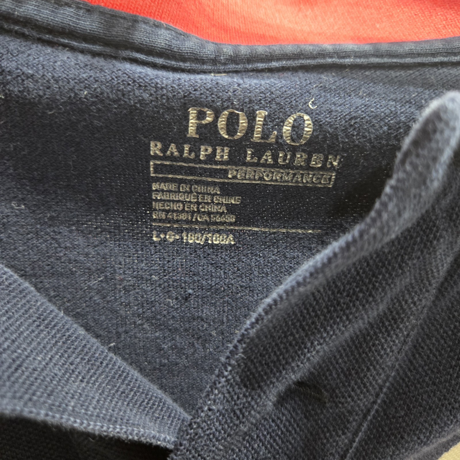 Polo Ralph Lauren Big Bubble Logo Performance Polo Aviator Navy Mens Large Aop gallery