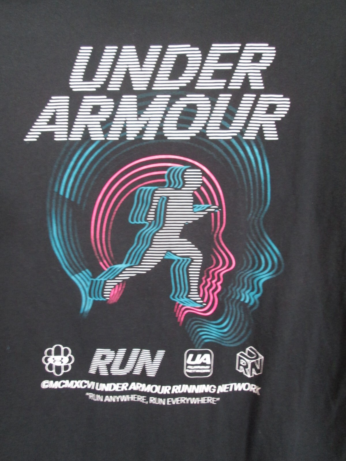 Under Armour Running Network Fitted Athletic Training Shirt Men's S Black gallery