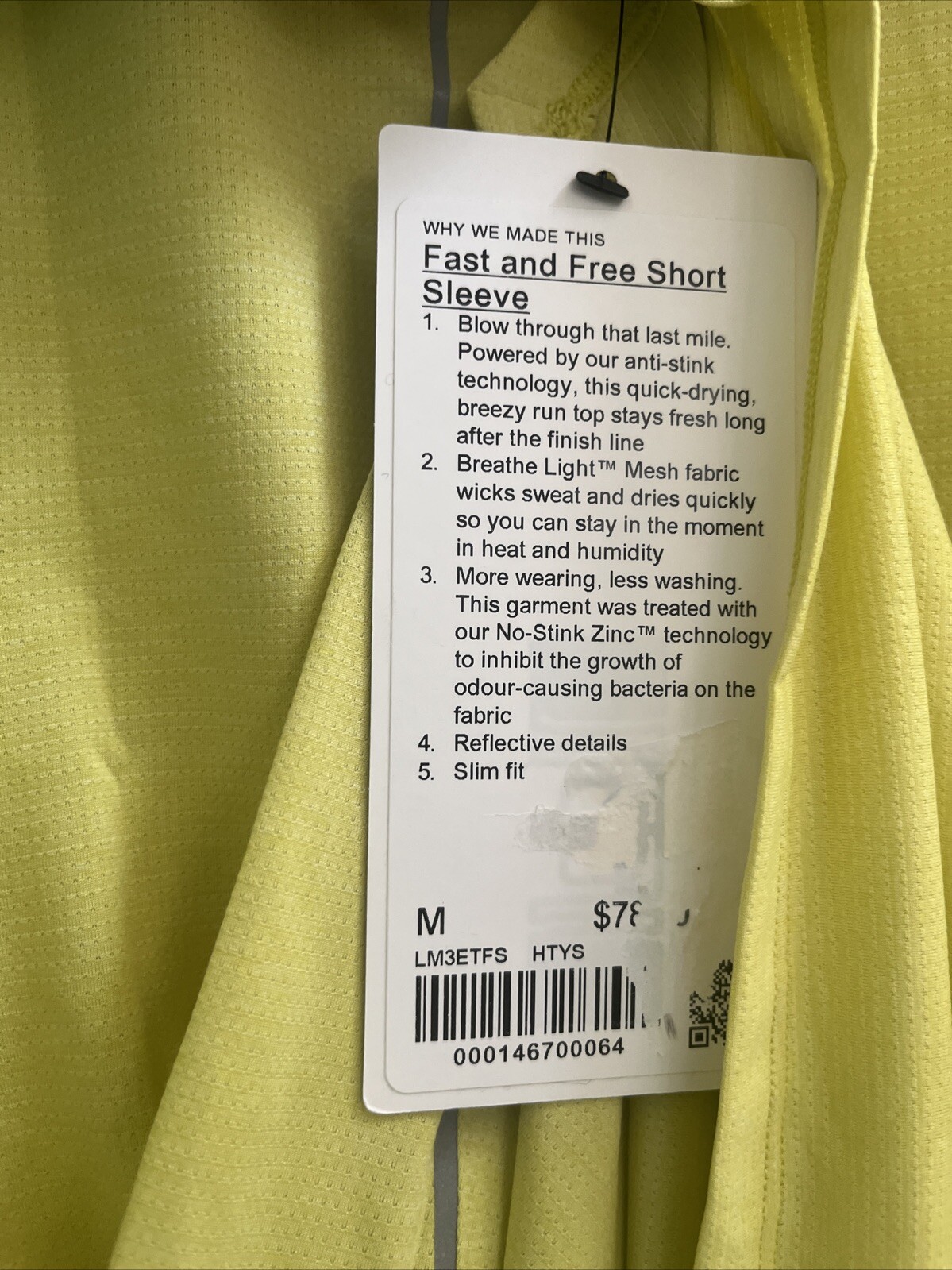 Lululemon Slim Fit Quickly Dry Short Sleeve (medium) gallery
