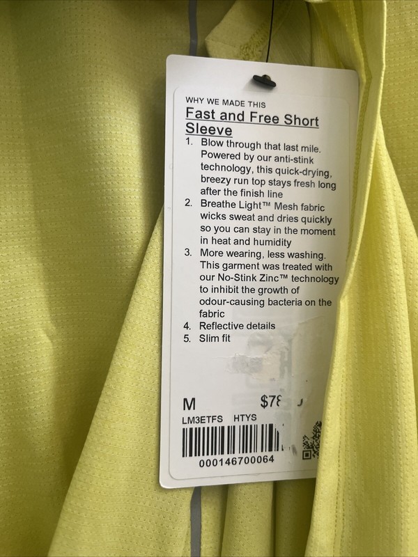 Lululemon Slim Fit Quickly Dry Short Sleeve (medium) gallery