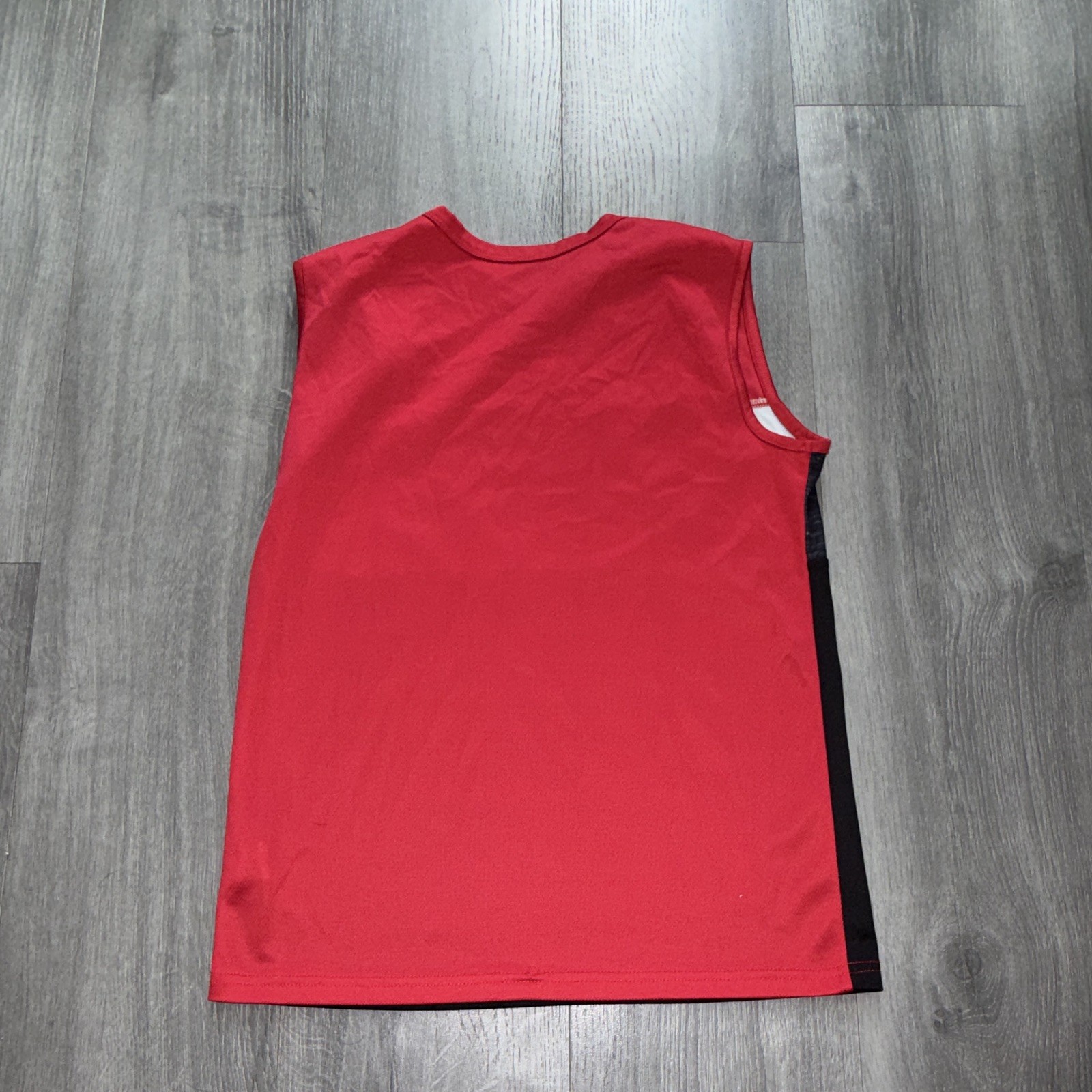 Sport Men’s L/G Lightweight Crew Neck Tank Colorblock Red Black Gray Logo gallery