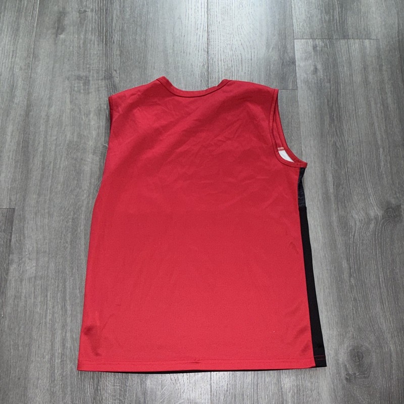 Sport Men’s L/G Lightweight Crew Neck Tank Colorblock Red Black Gray Logo gallery