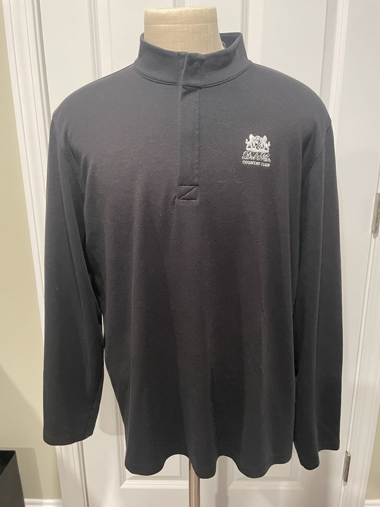 Nike Men’s XL Dri-Fit Performance 1/4 Zip Pullover W/ Logo