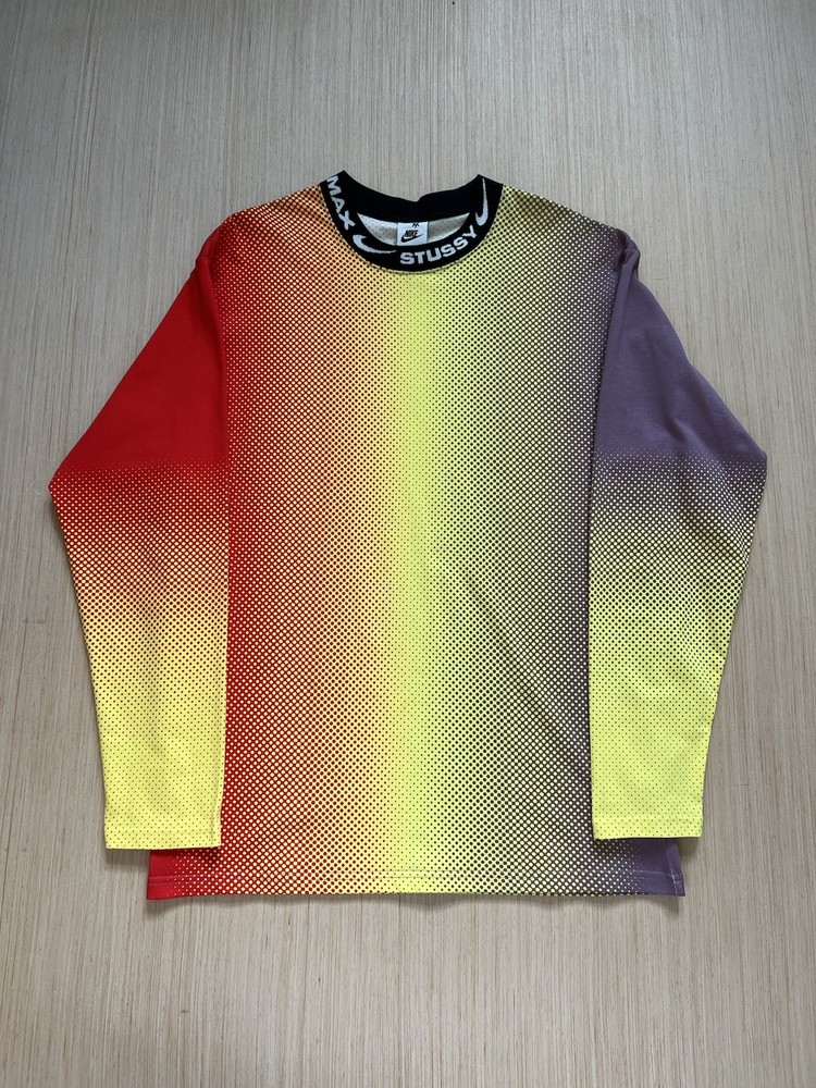 Nike Air Max Stussy NRG Sportswear Long Sleeve Top Size XS Used