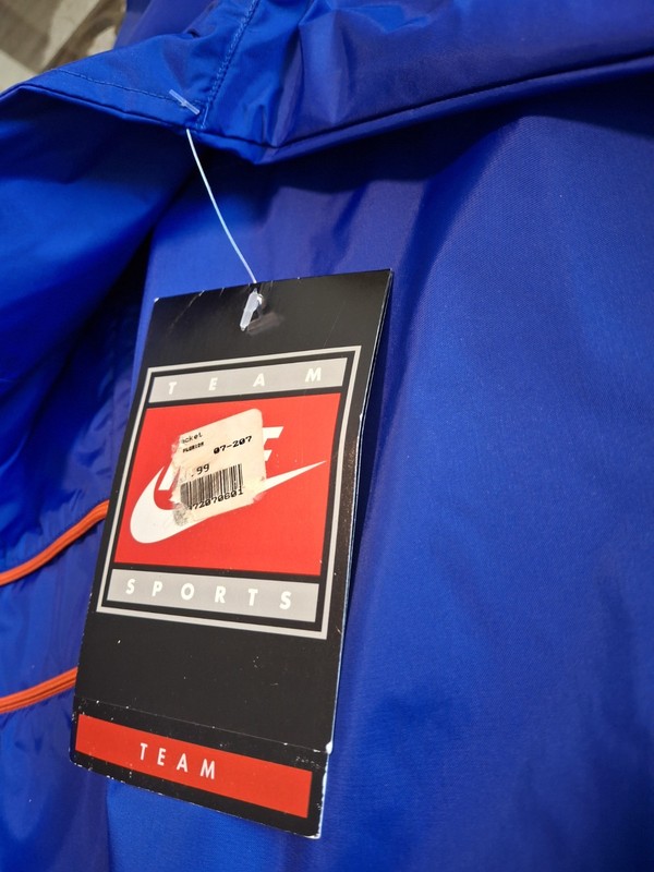 NIKE TEAM Issue Florida Gators Pullover Warmup Rain Windbreaker NCAA 2XL XXL gallery