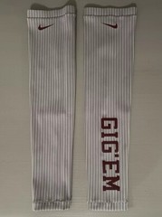 Nike Pro Elite Texas A&M Track & Field Team Issued Gig’Em Arm Sleeves Sz Medium
