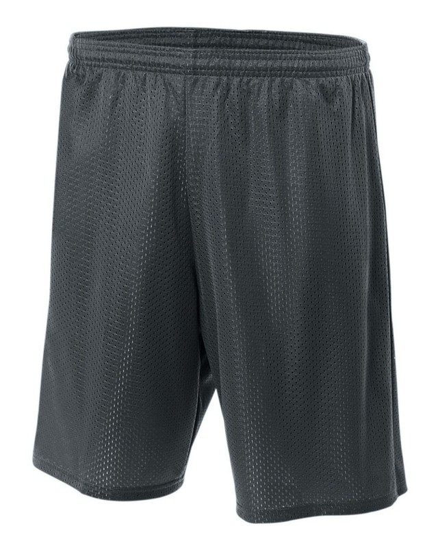 Champion Mens NEW Size S-3XL Athletic Poly Mesh Gym 9" Inseam Basketball Shorts gallery