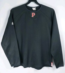 Majestic Pittsburg Pirates Therma Base Warm Up Shirt Size M? L/S Black *READ