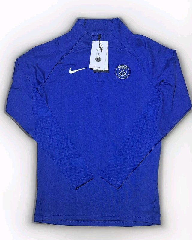 NWT NIKE X PARIS SAINT-GERMAIN DRI-FIT STRIKE DRILL TOP DN2815-418 MENS M BLUE gallery