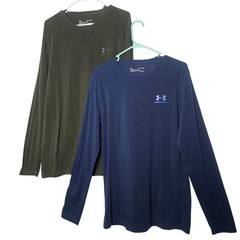 Under Armour Mens Sportstyle Left Chest Long Sleeve Shirt Bundle S Athletic