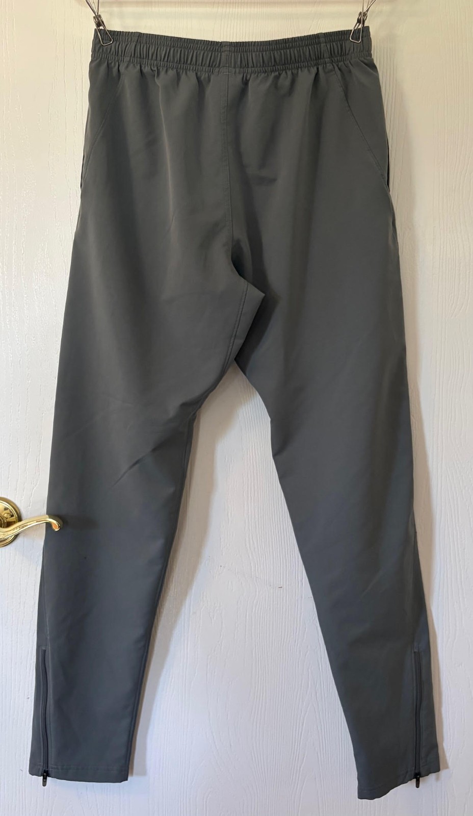 Under Armour SIZE M gray heat gear athletic casual pants J0203 gallery