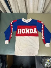 Vintage Honda Motorcross Mesh Jersey — Made in USA