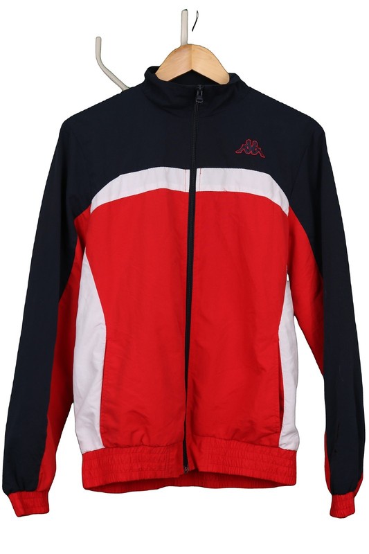 Kappa Track Jacket Red Navy White Full Zip Mens M Sportswear gallery