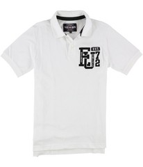 Ecko Unltd. Mens Left Chest Eu 72 Polo Shirt, blchwhite, S