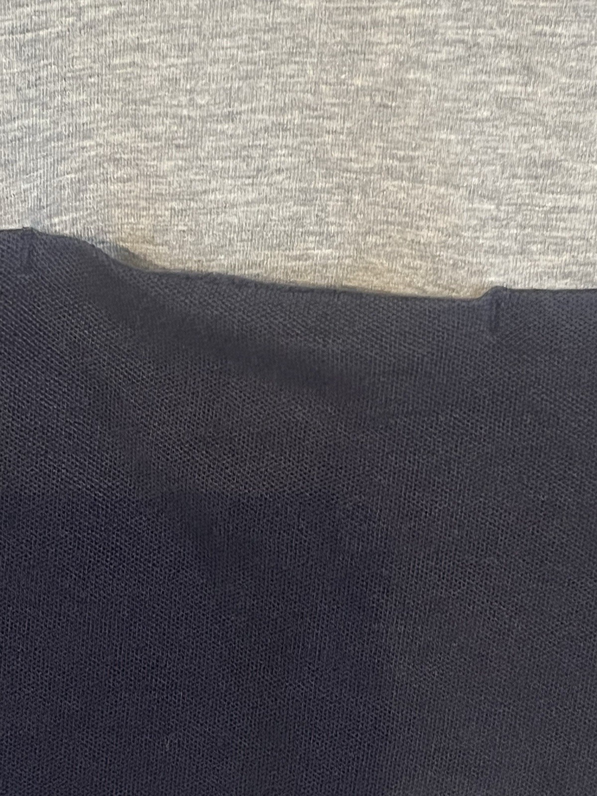Lululemon Men’s In Your Element T-Shirt Breast-Pocket Navy Blue Gray Gym Large gallery