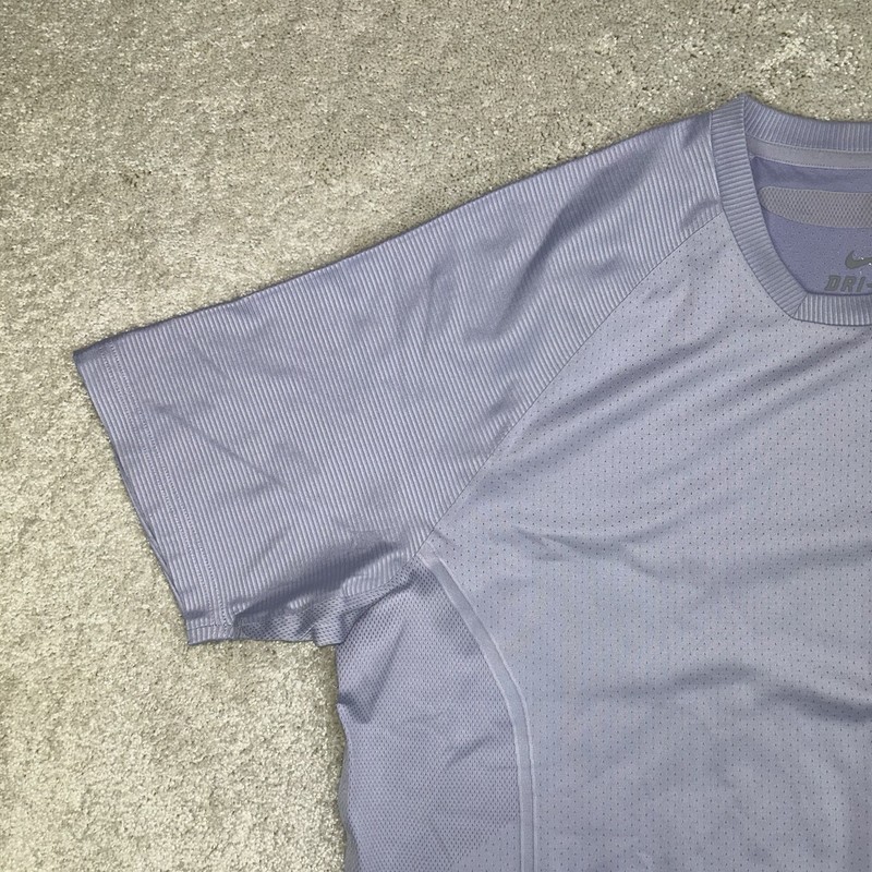 Nike Roger Federer Premier RF 2013 French Open 537677-530 Crew Tennis Shirt L gallery