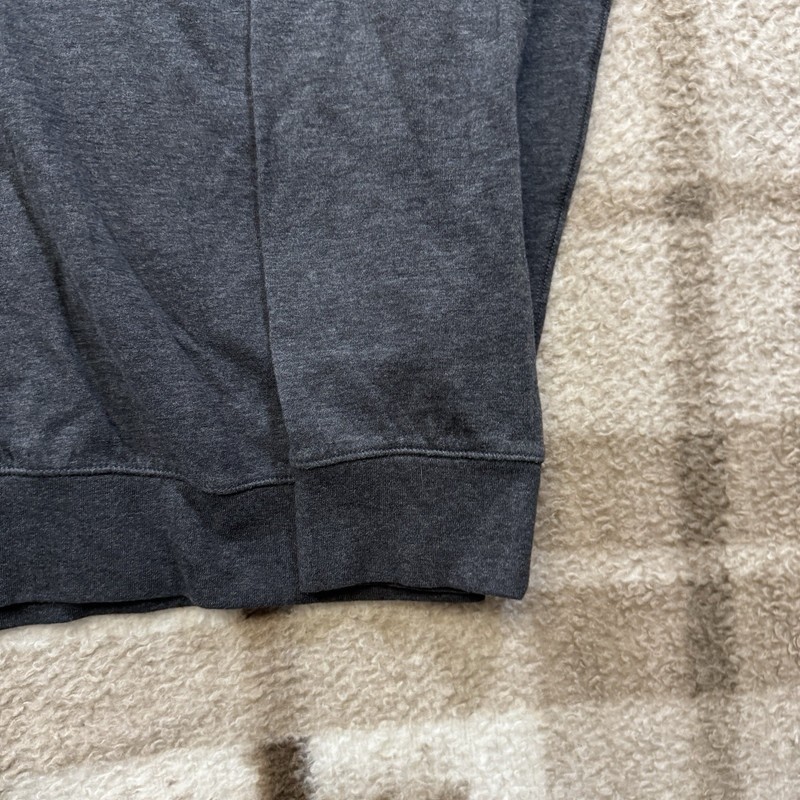 Polo Ralph Lauren 1/4 Zip Mock Neck Sweater Adult Large Gray Cotton Blend gallery