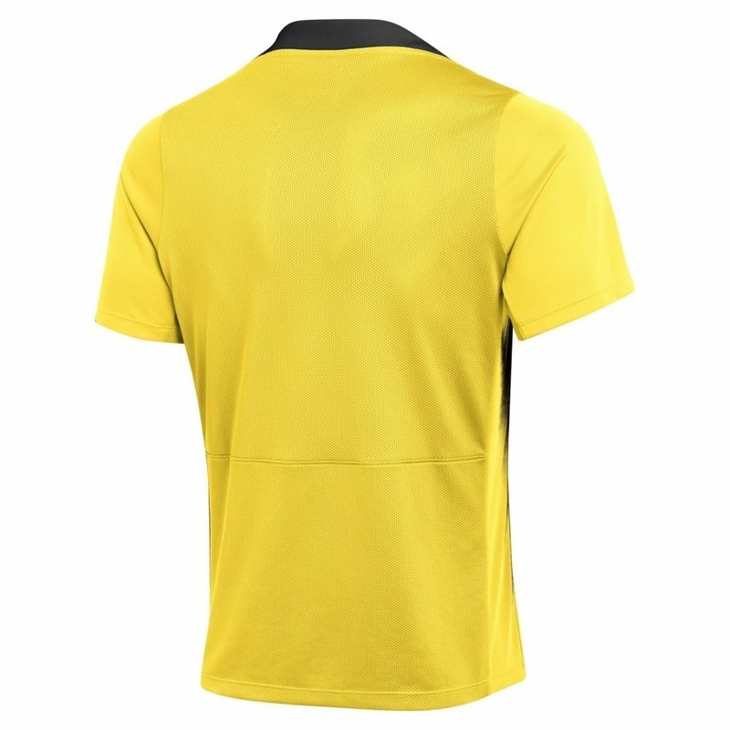 NWT Nike Dri FIt Sz L Academy Pro 24 Soccer Shirt Tour Yellow/Black FD7592-719 gallery