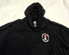 Black Graham Luxe 124th US Open Pinehurst Golf Performance Hoodie Shirt Large