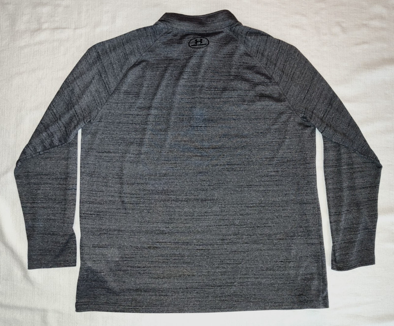 NICE Under Armour Bass Pro Shops Legends Big Cedar Lodge Gray 1/4 Zip Shirt XL gallery